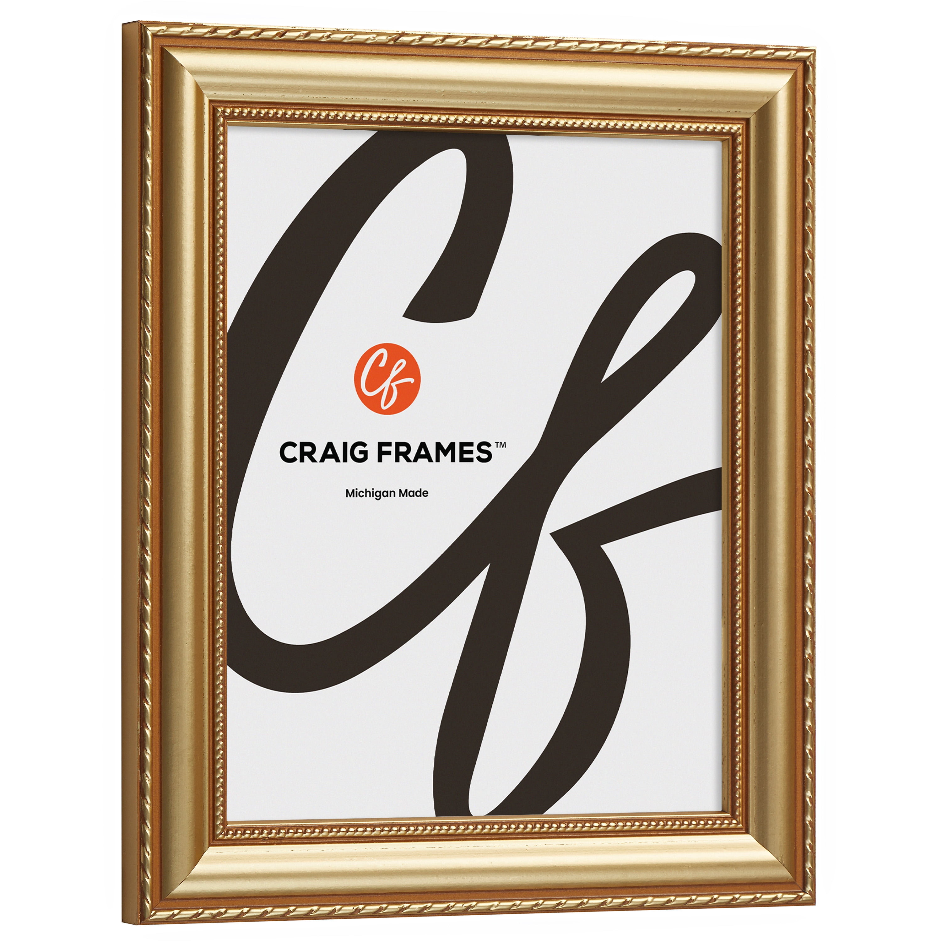Craig Frames Victoria, 10x20 inch Picture Frame, Ornate Gold