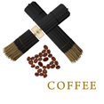 thumbnail image 1 of RADANYA Ayurveda Coffee 100% Natural Incense Sticks Hand Dipped Incense Sticks, Pack of 50 Sticks, 1 of 2