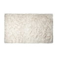 thumbnail image 2 of Luxe Hudson Faux Sheepskin Rug 5x8 Natural Soft Textured Indoor, 2 of 4