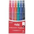 thumbnail image 1 of shiyou-Frixion Marqueurs Effaçables, Pointe Fine, Ensemble de 6 Couleurs Assorties (Sffl-72F-6C), 1 of 4