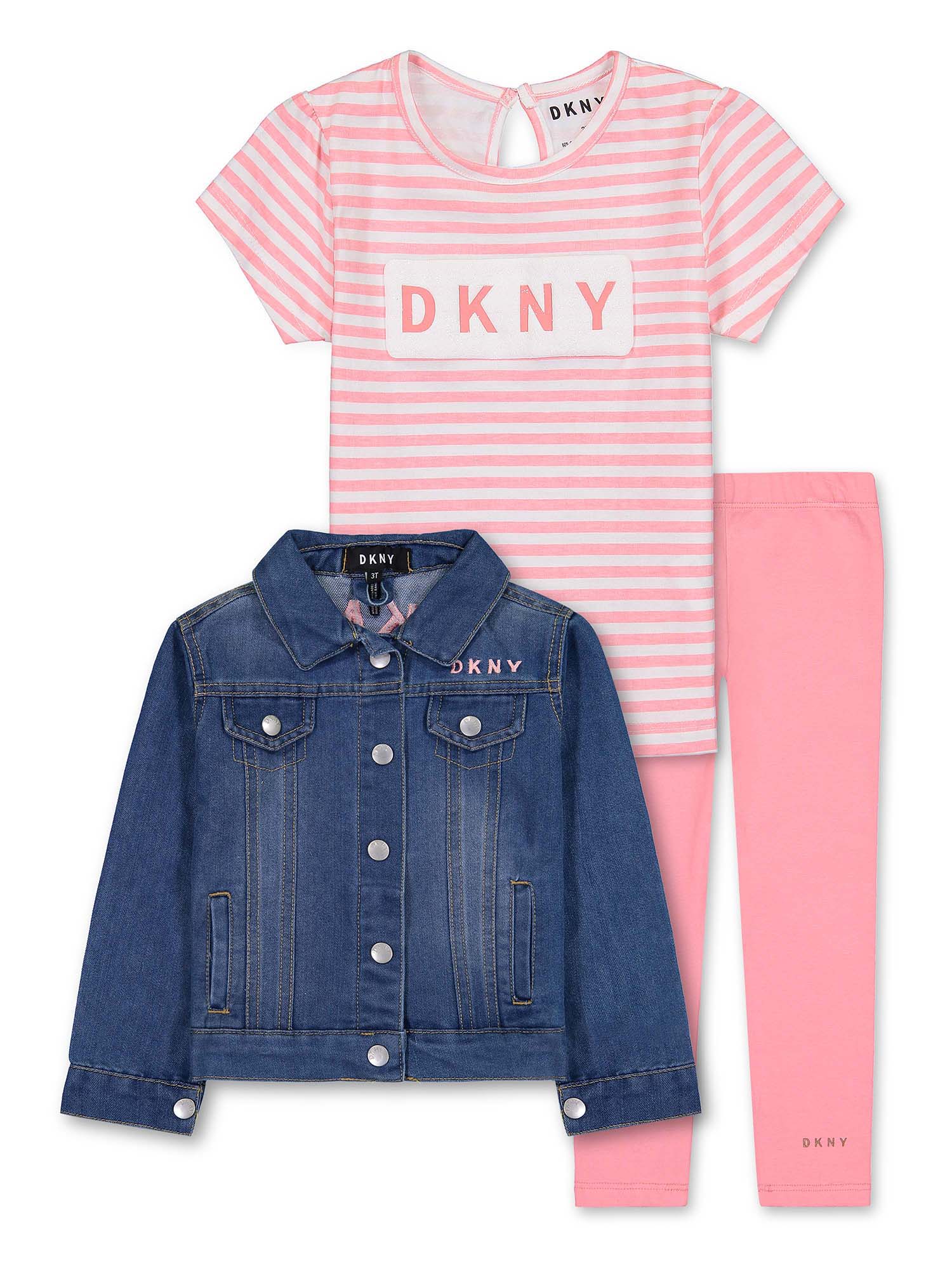 DKNY Girls Super Strength Denim Jacket