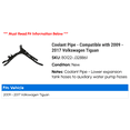 thumbnail image 2 of Coolant Line - Compatible with 2009 - 2017 Volkswagen Tiguan 2010 2011 2012 2013 2014 2015 2016, 2 of 2