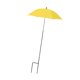 thumbnail image 5 of Sombrilla para plantas de exterior, estable, resistente a la intemperie, para jardín amarillo, 5 of 8