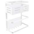 thumbnail image 2 of Toystoory Estante de almacenamiento para refrigerador, ahorro de espacio, almacenamiento colgante, estante lateral de cocina cargable, organizador de Organizadores de utensilios de cocina Toystoory HA013230-00, 2 of 6