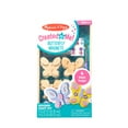 thumbnail image 4 of Melissa & Doug Created by Me! Wooden Butterfly Magnets Craft Kit (4 Designs, 4 Paints, Stickers, Glitter Glue), 4 of 10