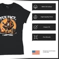 thumbnail image 6 of Bigfoot Fun Fact T-Shirt Sasquatch Hide and Seek Champ Camping Joke Women's Tee, 6 of 7
