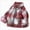 Z005-Red, variant on WXFAZCVU Boys Long Sleeve Flannel Plaid Shirt Button Down Shirts Soft Comfortable Jackets Size 7-8 Years