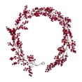 thumbnail image 1 of Guirlande de Baies Rouges de Noël 6 Pieds Rouge Artificiel et Baies Guirlande de Noël pour Décoration de Cheminée Intérieure Extérieure pour Hiver Vacances Nouvel An, 1 of 8