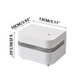 thumbnail image 3 of Humidificador Silencioso Ganfancp Para El Hogar Dormitorio y Escritorio Purificación, 3 of 7