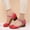 Red, variant on AXXD Women Sandals Summer Coarse Heel Sandals Match Color Princess Casual Single Shoes