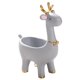 thumbnail image 1 of Caja de resina de Bulldog caramelo estatua Animal figurita zapato gabinete Ciervo gris Zulema Estatua de Bulldog, 1 of 8