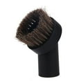 thumbnail image 2 of Round Dusting Brush Attachment, 32mm Inner Diameter, Plastic & Hose Hair, for Vacuum Cleaners, Cleans Electronics & Musical Instruments, Efficient Dust Removal, 2 of 5