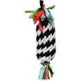 thumbnail image 2 of Scoochie Pet Super Scooch Rope Gummer Squeaky Dog Tug Toy, 11-in, 2 of 2