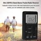 thumbnail image 3 of Pocket Radio FM & AM Radio USB Charging, Black, 3 of 3