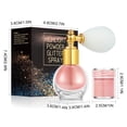thumbnail image 6 of Dengmore High Light Spray for Body High-gloss Brightening Powder Spray Body Powder Spray Glitter Powder Glowing & Shimmer Skin with Replacement Pack, 6 of 7