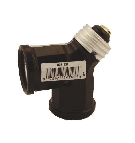 007-128-000 Socket Twin Bakelt