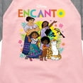 thumbnail image 3 of Disney's Encanto - Encanto Character Group - Toddler And Youth Girls Raglan Graphic T-Shirt, 3 of 4