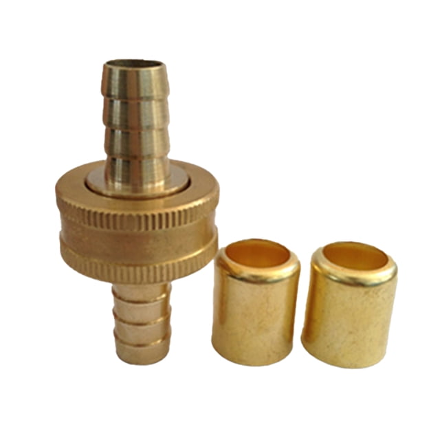 Kenally 1 Juego de Kit de reparación de mangueras, mangueras de latón resistente, herramienta de conexión de tubo conector, accesorios de Herramientas y ferretería