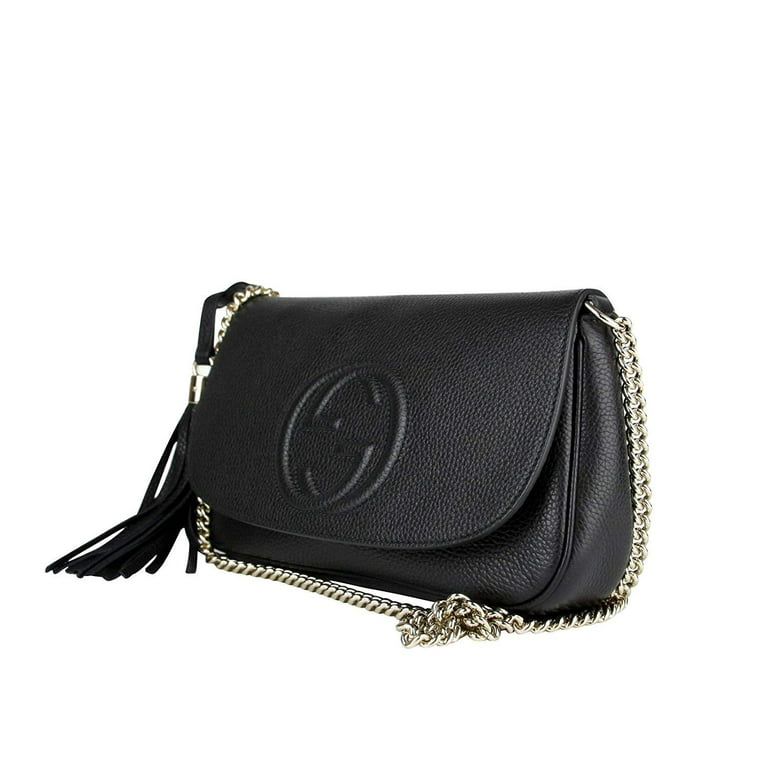 Gucci Leather Shoulder Strap - Black Bag Accessories, Accessories -  GUC272519
