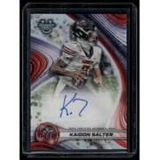2024 Bowman University Best Kaidon Salter Liberty Flames Best Of 2024 Autographs Auto BOA-KS Football Card
