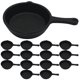 thumbnail image 1 of EeaseMX 15 piezas de sartenes en miniatura para juego de simulación, mini sartenes, accesorios de cocina para minicasas., 1 of 7