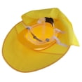 thumbnail image 3 of Casco de seguridad ligero Cola Amarillo con protector solar de cuello de ala completa, 3 of 8