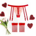 thumbnail image 3 of Aayomet Culottes Grande Taille pour Femmes sous-Vêtements Invisibles Culottes Culottes Bikini Extensibles Doux (Rouge Melon D\'eau, Taille Unique), 3 of 4