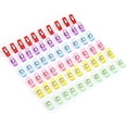 thumbnail image 3 of Pack of 60 fabric clips, sewing accessories, sewing clips, plastic, 6 colors, 27 x 10 mm, 3 of 5