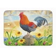 thumbnail image 1 of 19 x 27 in. Rooster At Dawn Machine Washable Memory Foam Mat, 1 of 1