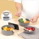 thumbnail image 3 of Juego de tazones para ramen RORBAM Gris para microondas, libre de BPA y apto para lavavajillas, 3 of 6