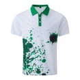 thumbnail image 2 of CIAKGIAF Button T Shirts for Men Collar Short Sleeved, Breathable Casual Athletic T Shirts, 2 of 3