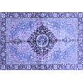 thumbnail image 1 of Ahgly Company Indoor Rectangle Persian Blue Traditional Area Rugs, 5' x 8', 1 of 4