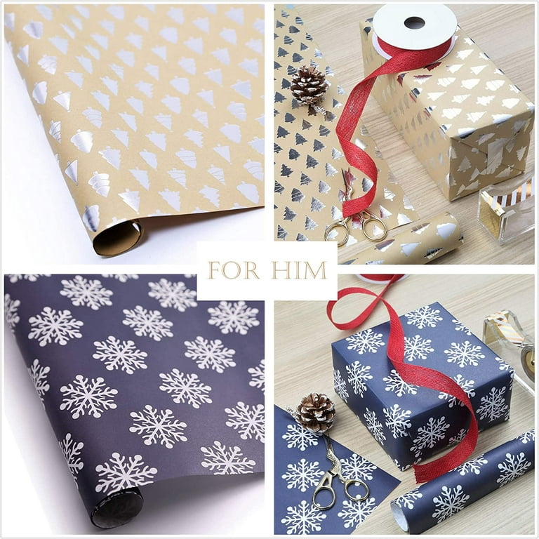 Airplane Santa - Reversible — Rich Plus Gift Wrapping Paper Wholesale
