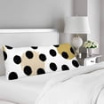 thumbnail image 2 of BSDHOME Seamless Hand Drawn Polka Dot Pattern Body Pillow Covers Case Protector 20x60 inch, 2 of 2
