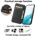thumbnail image 3 of Compatible with Samsung Galaxy S23 Plus s23+ 5G Wallet Case,Premium Leather Flip Wallet Case with Card Slots Kickstand Magnetic Buckle Shockproof Protective Cover for Galaxy S23 Plus, 3 of 5
