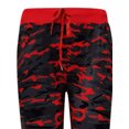 thumbnail image 4 of Innerwin Pantalon de Sport Cordon Dames Bas de Course Taille Élastique Respirant Capri Pantalon Rouge 3XL, 4 of 6