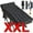 XXL Black Cot w/ 2 Sided Mattress, variant on Slsy XL Folding Camping Cots with 3.3 inch 2 Sided Mattress, 75"* 28" Folding Sleeping Cot Guest Bed, Folding Bed Cot with Carry Bag