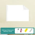 thumbnail image 4 of Electrostatic Whiteboard Wall Sticker | Removable Reusable Dry Erase Board | Adhesive-Free Easy Install | Flexible Plastic | 45x200cm | Office Training Presentation | Writable Wipeable Surface, 4 of 9