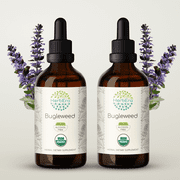 HerbEra Bugleweed Tincture, Organic Herbal Dietary Supplement for Hormonal Balance Support, Certified Organic Bugleweed (Lycopus virginicus) Dried Herb Extract, Natural, Alcohol-Free, Drops 2x4 oz
