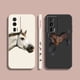 thumbnail image 2 of Case For Redmi K60E K50 K40S K40 K30 K20 10C 9 8A 8 10 Pro 4G 5G Colour Simple Liquid silicone Case Galloping Horses, 2 of 5