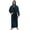 A01-Dark Blue, variant on Men Hooded Bathrobe for Men 100 Cotton Terry Bathrobes with Hood Towel Spa Robe Bathrobe for Men Loungewear for S-5XL