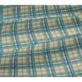thumbnail image 5 of oneOone Viscose Jersey Fabric Madras Check Printed Craft Fabric BTY 60 Inch Wide, 5 of 5