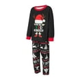 thumbnail image 4 of Meihuid Matching Family Pajamas Sets Long Sleeve Christmas Reindeer Plaid Pjs Striped Women Holiday Sleepwear Homewear, 4 of 10