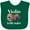 Green, variant on Inktastic Violin Treble Maker Funny Violinist Music Boys or Girls Baby Bib