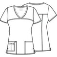 thumbnail image 6 of Cherokee Workwear Core Stretch Women's Scrubs Top V-Neck 4727, 6 of 6