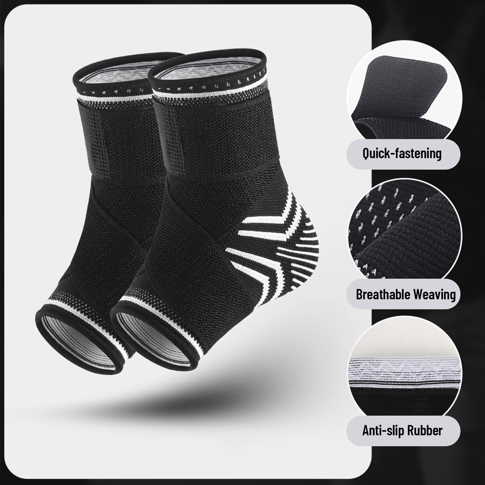 Adjustable Ankle Brace Support for Sports and Activities