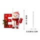 thumbnail image 3 of Adornos navideños de 26 letras | Colgantes acrílicos con símbolos navideños | Adornos colgantes bidimensionales de 8 cm para el árbol de Navidad y el hogar, 3 of 5