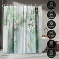 thumbnail image 7 of Americanflat 71" x 74" Shower Curtain, Leaf It Alone by Christine Olmstead, 7 of 7