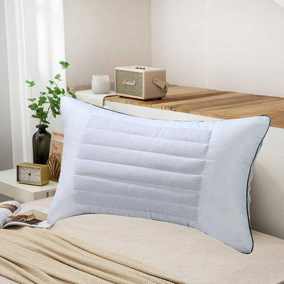 YANHAIGONG Rectangular Pillows for Bedroom,Bed Pillows for Sleeping, Hotel Pillows Cooling,Pillow Core,Soft and Supportive Down Bed Pillow for Back Side and Stomach Sleepers