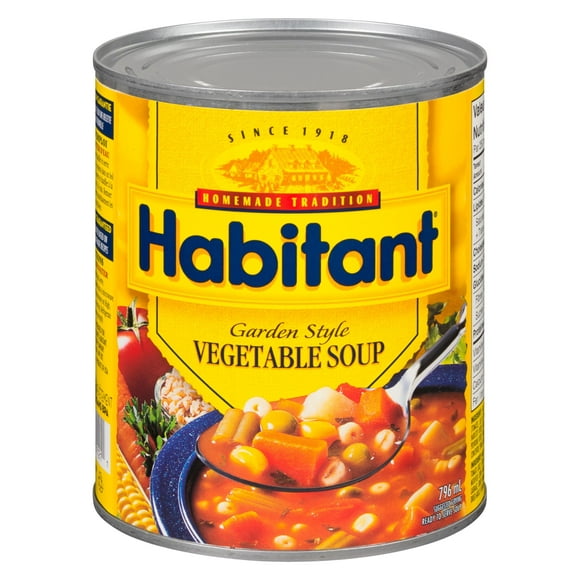 Habitant Garden Style Vegetable Soup, 796 mL